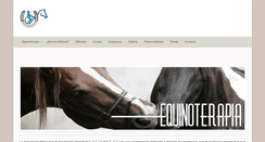 Desktop Screenshot of equinoterapia.net